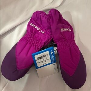 Columbia O/S Youth Mittens - Purple